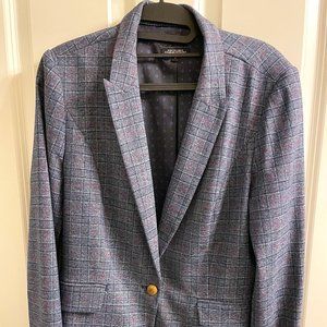RW&CO Women's Plaid Blazer